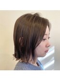 【favori 自由が丘】やわらかグレージュボブ