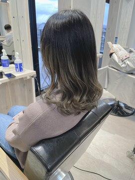 シャルムヘアー(charme hair) ベージュグラデーション