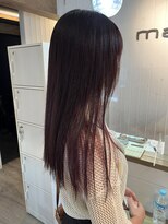 マリブヘアリゾート 太田店(malibu hair resort) こっくりカラー/暖色からー/イヤリングカラー/艶カラー