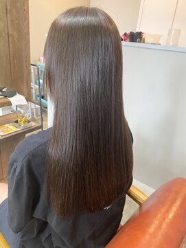 エントラスト(en+trust) 柔艶ストレート