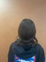 クネア(kunea)&nbsp;くびれヘア/暗髪/カール/ダークアッシュ