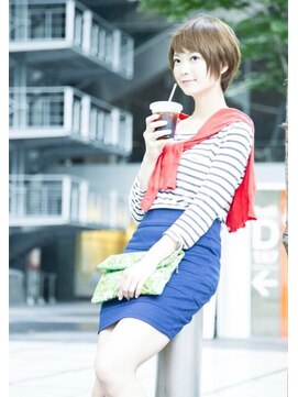 アントワープトーキョー(antwerp TOKYO) 大人コンパクトショートチェリーブラウンダークアッシュ