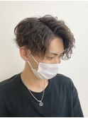 波巻きパーマ×センターパート【 梅木 潤 】指名可能 ◎