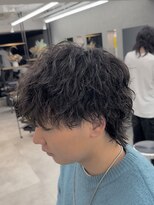 オーバルバイアピッシュ(OVARL by apish) 縦落ちウルフ