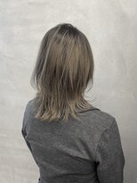 ファイブバイジエクト 堀江(FIVE by The Ect)&nbsp;グレージュカラー　アッシュカラー　バレイヤージュ