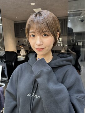 ロンドソレイユ 池袋(Lond soleil) ショート/前髪カット/レイヤーカット/黒髪/髪質改善[池袋]