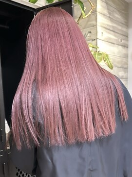 ヲタク(wotaku.) ピンクラベンダーダブルカラーインナーカラーケアブリーチ