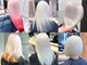 モニカ 原宿店(MONIQA)の写真/ブリーチで立体感をプラス★毎日のセットも簡単に◎あなたに合ったスタイルでメンズ特有のお悩みも改善！