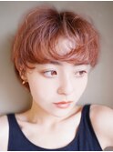 20代30代大人かわいいダブルカラーくせ毛風パーマ乾かすだけ