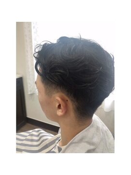 ユウスミ ツーブロックスタイル