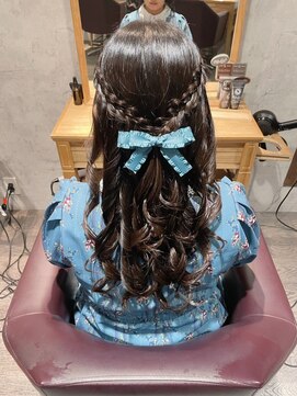 【横浜/横浜駅】推し活/ハーフアップアレンジ