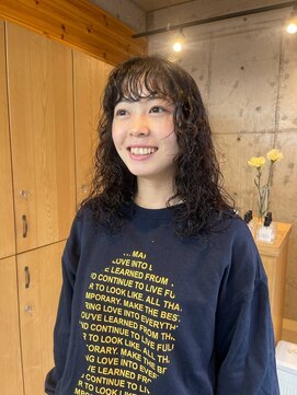 カフネ ジュントス ヨロ(Cafune' juntos YOLO) パーマ/前髪パーマ/