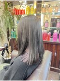 暗めでも可愛いインナーパープルカラー♪
