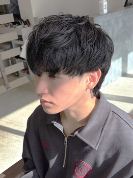 ノイセル(Noisyle) ☆シャドウパーマ×Vマッシュウルフ×ナチュラル×爽やか