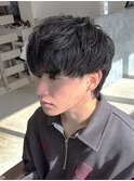 ☆シャドウパーマ×Vマッシュウルフ×ナチュラル×爽やか