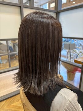 ヘア ルーナ バイ アプリーレ(hair lune by Aprire) 20代30代40代◎大人可愛い小顔無造作外はねナチュラルアッシュ