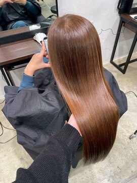 メリー オオサカ(Merly Osaka) 艶々明るめブラウン