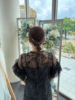 ヘアセット専門サロン by OKINAWA WATABE WEDDING 北谷店&nbsp;編みおろし