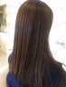 綺麗な酸性ストレートパーマ＋カット＋水素ケアー