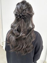 オー(OOO)&nbsp;大人ハーフアップ◯