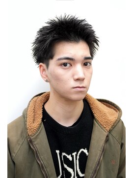 グラシアス(gracias) メンズカットアップバングスパイキーショート0104