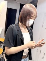 ソー(so.)&nbsp;ボブカット/ミニボブ/切りっぱなしボブ/ベージュカラー/横浜