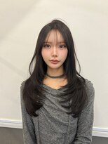 ログ オモテサンドウ(L.O.G OMOTESANDO)&nbsp;ハッシュカットバタフライレイヤー顔周りカット