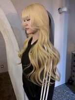 オルン(ORGN.)&nbsp;ホワイトブロンド　ケアブリーチ　デザインカラー　名古屋　大須