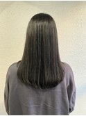 酸性ストレートセミロング