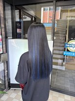 アップル(APPLE!)&nbsp;インナーカラー×ブルー