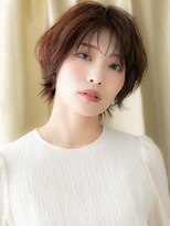 カバーヘア ブリス 志木南口駅前店(COVER HAIR bliss)&nbsp;くびれヘア抜け感ウェーブ小顔ウルフショートレイヤー30代40代W
