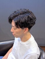 ビーダンディー(Bee dandy) ビジネスツーブロックショート フェザーパーマ サイドパート