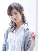 簡単ヘアアレンジ
