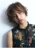 動きのあるショートヘア