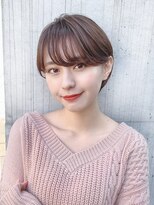 ラミ(L'ami)&nbsp;【東 純平】大人かわいい 小顔 耳掛け丸みショート