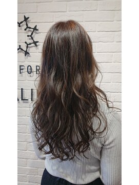 ヘア スパ ビューティー エールフォルム(HAIR SPA BEAUTY YELLFORME) グレージュロング