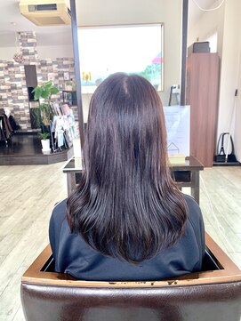 オレンジ(orange) 艶髪カラー