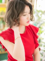 カバーヘアアンドスパ ブリス 浦和(COVER HAIR&SPA bliss) ★シアベージュx無造作パーマの抜け感スタイル20代30代40代★7