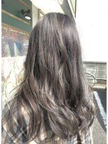 エルバイシオン(aile by sion)&nbsp;ダークアッシュ×透明感×アッシュパープル/チャコールグレー