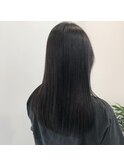 ツヤ髪ストレート