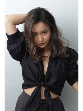 ヘアーカッティングガーデン ジャック モアザン 近鉄奈良店 バレイヤージュ/ハイライト[奈良/大和西大寺駅/白髪ぼかし]
