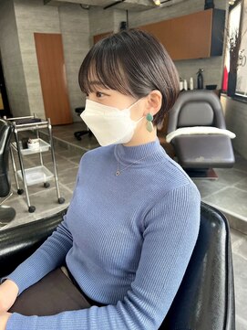 バーチョ(bacio) 20代30代40代◎小顔骨格矯正ショート【麻生/札幌ショート/白髪】