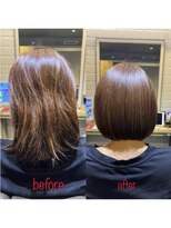 カミケンガレリア(kamiken. galleria)&nbsp;後ろ姿美人＊艶感まとまる美髪ボブ【カミケンガレリア】