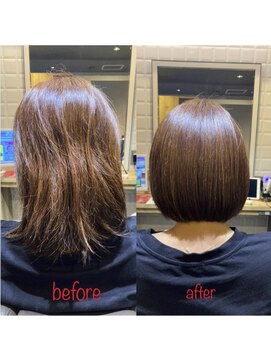 カミケンガレリア(kamiken. galleria) 後ろ姿美人＊艶感まとまる美髪ボブ【カミケンガレリア】