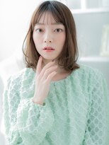 モッズヘア 上尾西口店(mod's hair) アースカラー韓国風前下がり小顔ウェットヘアa上尾20代30代40代
