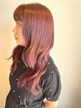 ヘアーラニッシュ 柏の葉キャンパス店(hair Lanish) ダスティーピンク/20代30代40代/韓国風