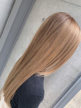 ピークスヘア(peaks hair)の写真/【西長堀駅スグ☆】クセやうねりが気になる方にオススメ！ダメージレスで柔らかな質感を叶えます♪