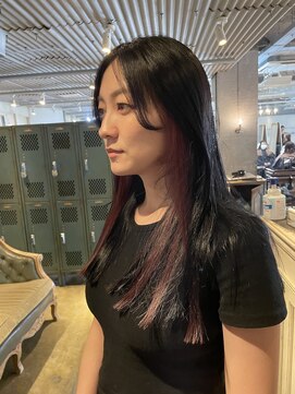 髪質改善と縮毛矯正の専門店 サンティエ(scintiller) インナーカラー