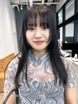 アイティーバイアルバム 下北沢店(IT by ALBUM)&nbsp;フェイスレイヤー_グレーベージュレイヤーロング_99503