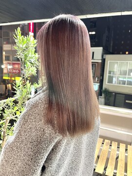 ヘアーアンドメイク ビス(HAIR&MAKE bis) 冬にピッタリ！ラベンダーグレージュ/立川美容室【黒田あさみ】